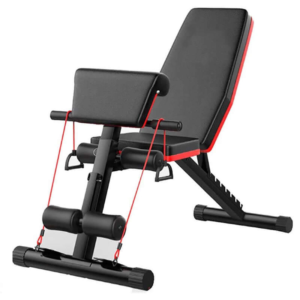 Weight bench with durable upholstery