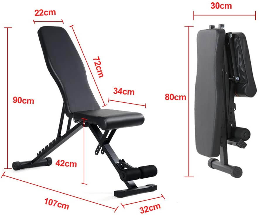 Adjustable Weight Bench - The Shopsite