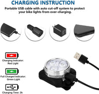 Thumbnail for Rechargeable LED Bike Light Sets
