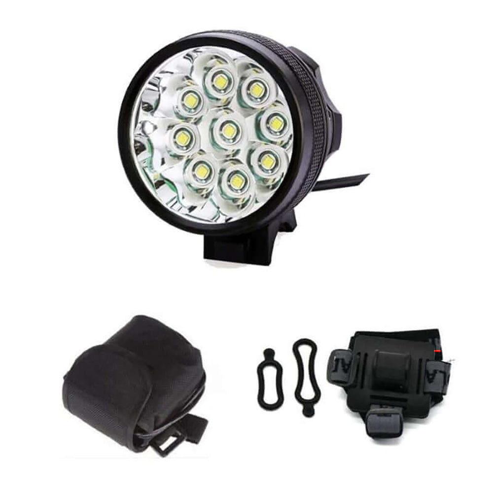 Compact and lightweight bike light design