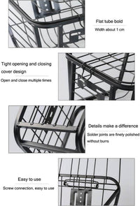 Thumbnail for Bike Basket Rear Bicycle Basket - The Shopsite