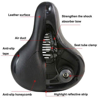 Thumbnail for Bike Saddle Bike Seat Blue Confortable Ride - The Shopsite