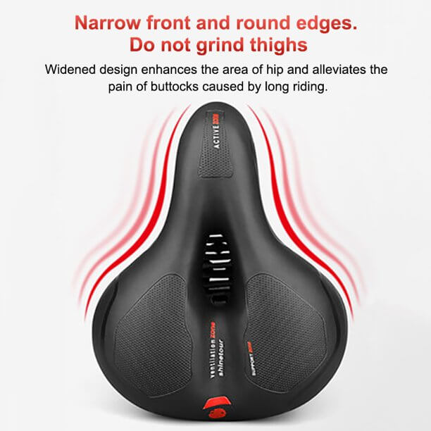 Bike Saddle Bike Seat Soft Thickened Mountain Bike Bicycle Seat - The Shopsite