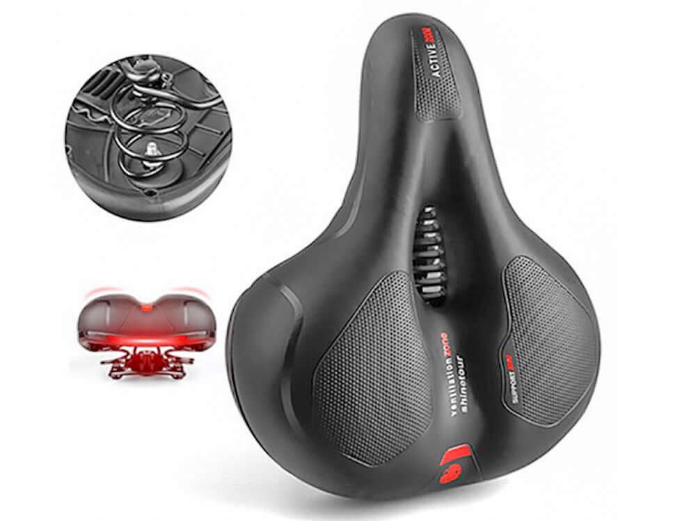 Bike Saddle Bike Seat Soft Thickened Mountain Bike Bicycle Seat - The Shopsite