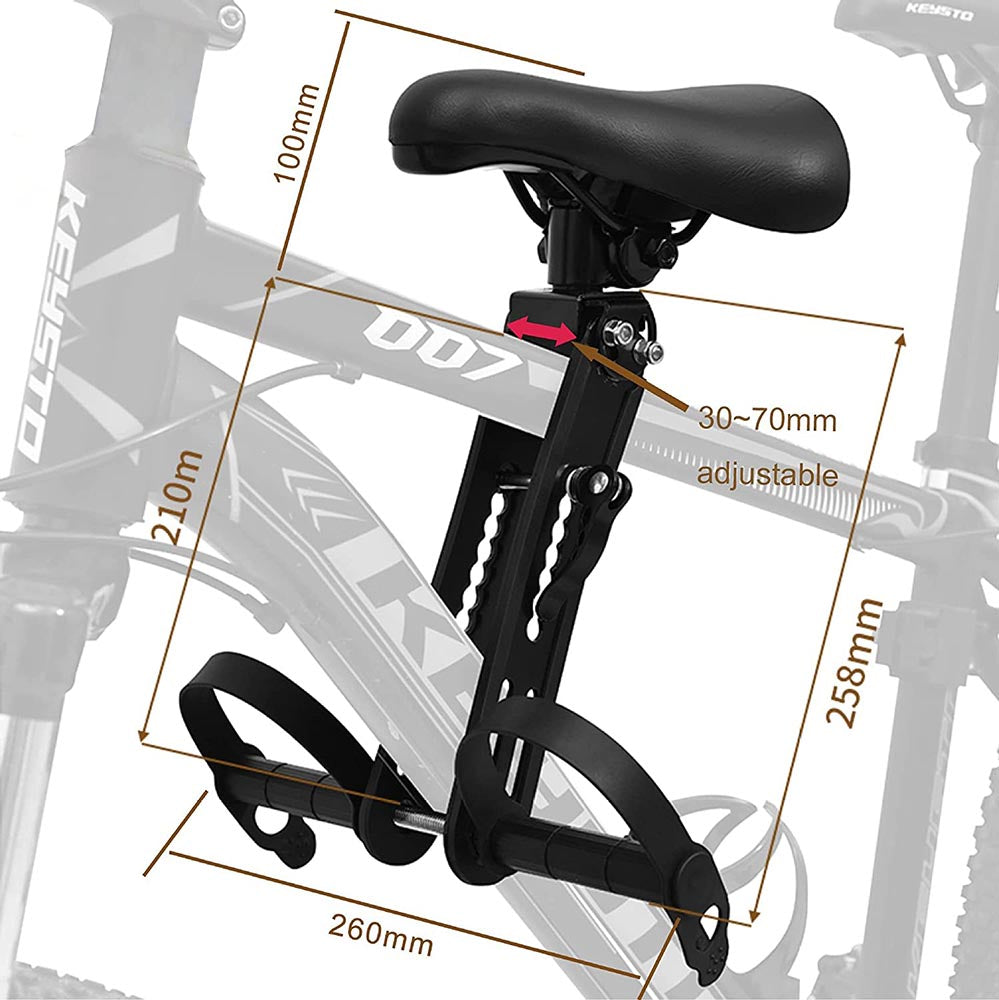 Kids Bike Seat and Handlebar Pack (2-5 years) Mounted Bicycle Saddle Seat child’s Seat child Bike Seat - The Shopsite