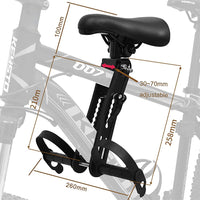 Thumbnail for Kids Bike Seat and Handlebar Pack (2-5 years) Mounted Bicycle Saddle Seat child’s Seat child Bike Seat - The Shopsite