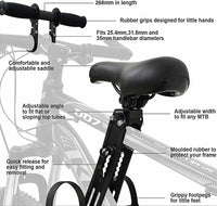 Thumbnail for Kids Bike Seat and Handlebar Pack (2-5 years) Mounted Bicycle Saddle Seat child’s  Seat child Bike Seat