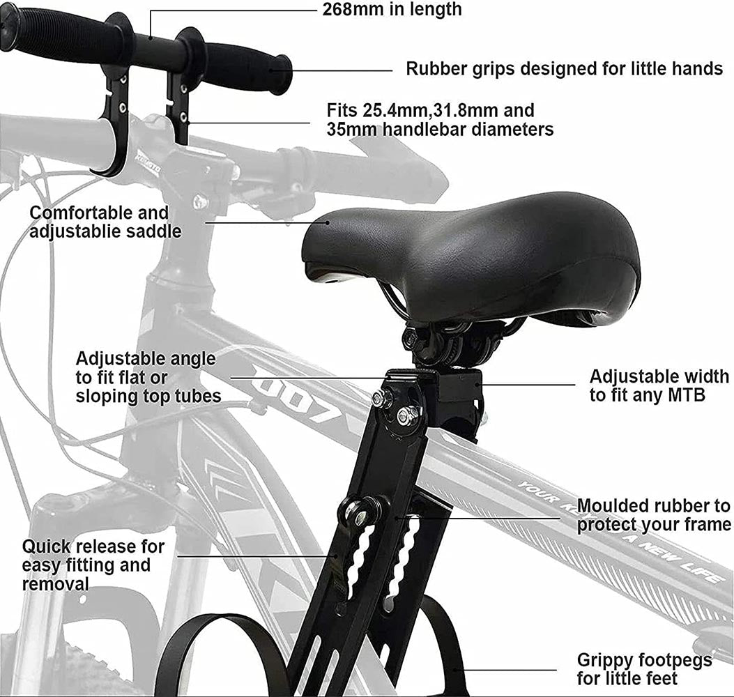 Bike seat for small children
