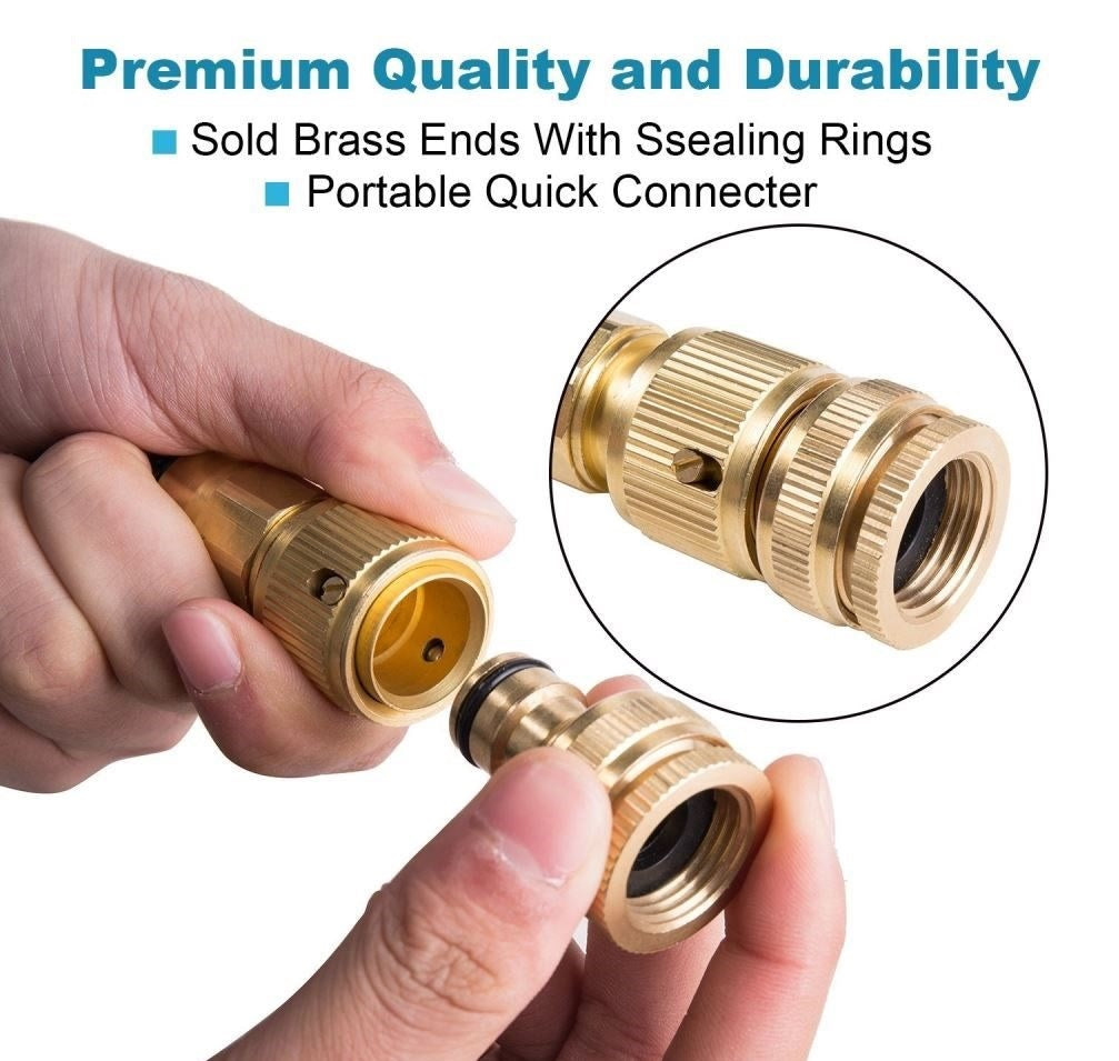 Expandable Flexible Garden Hose Spray Nozzle
