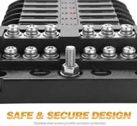 Thumbnail for 12 Circuit Negative Bus Blade Fuse Block