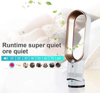 Thumbnail for Tower Bladeless Fan 16inch silver - The Shopsite