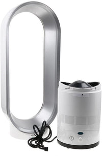 Thumbnail for Tower Bladeless Fan 16inch silver - The Shopsite
