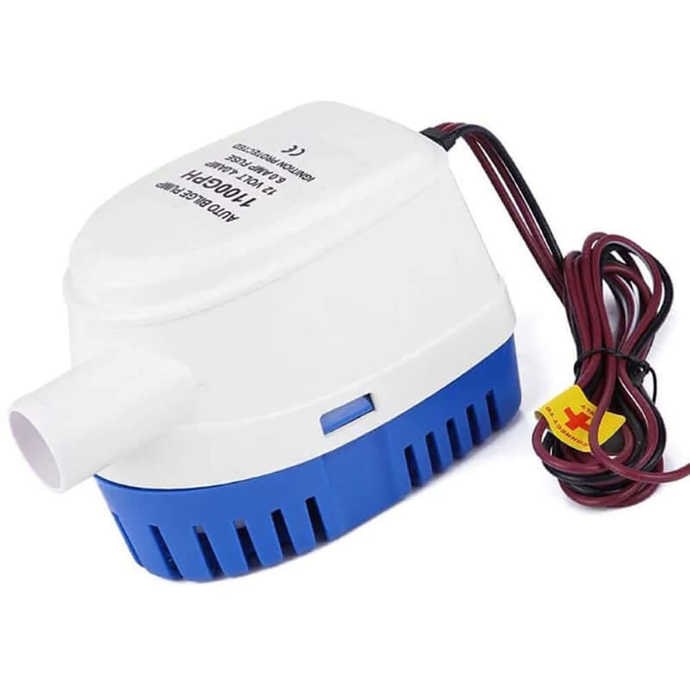 Bilge pump wiring with 1 metre lead cable
