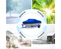 Thumbnail for Boat Cover Heavy Duty  Trailerable Boat Cover 11Ft to 13FT Blue
