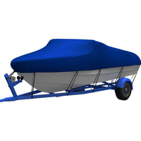 Thumbnail for Boat Cover Trailerable  Heavy Duty Boat Cover Blue 16Ft to 18FT