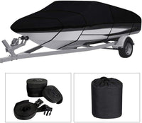 Thumbnail for Boat cover fitted on yacht with secure fastening