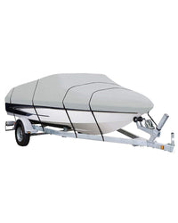 Thumbnail for Boat Cover Trailerable  Heavy Duty Boat Cover Silver 16Ft to 18FT