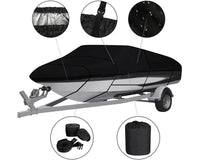 Thumbnail for Boat cover protecting boat from rain and dust