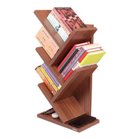 Thumbnail for Book shelf book rack display storage showing bamboo tree style