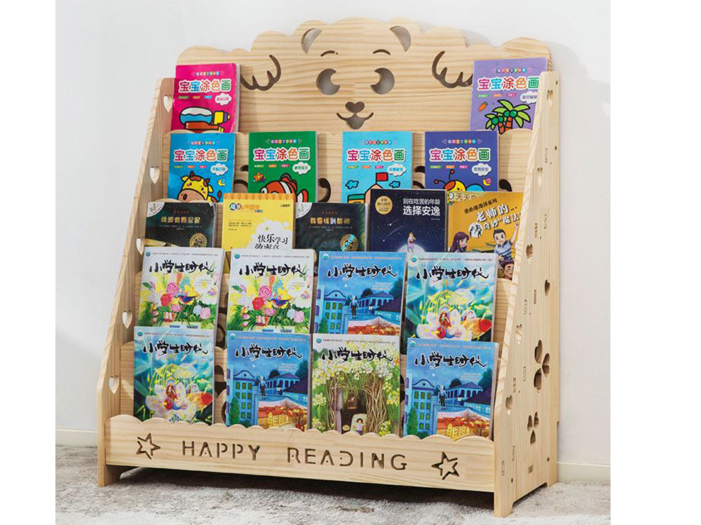 Kids Bookshelf Book Rack Stand Bookcase