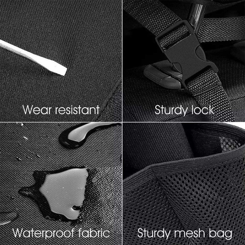 Car Rear Seat Back Storage Bag Multi Use Car Trunk