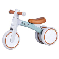 Thumbnail for Grey 3 wheel ride-on training trike side view