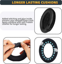 Thumbnail for Ear Pads for Bose QC35 Replacement