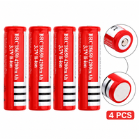 Thumbnail for 18650 Rechargeable Battery 4pcs