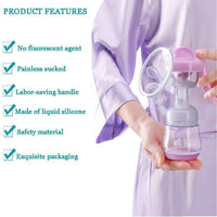 Thumbnail for Breast Pump Manual Breast Pump With Soft Silicone - The Shopsite