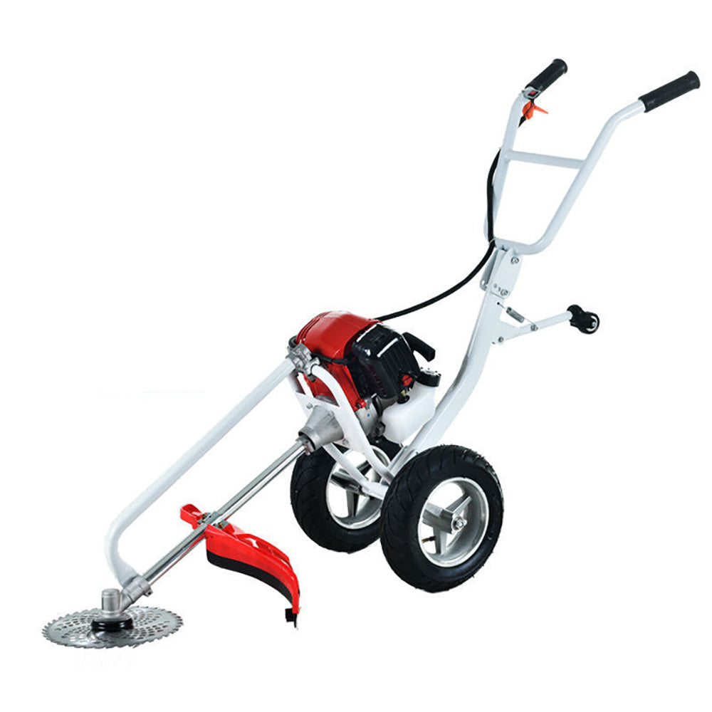 Hand push mower for household use