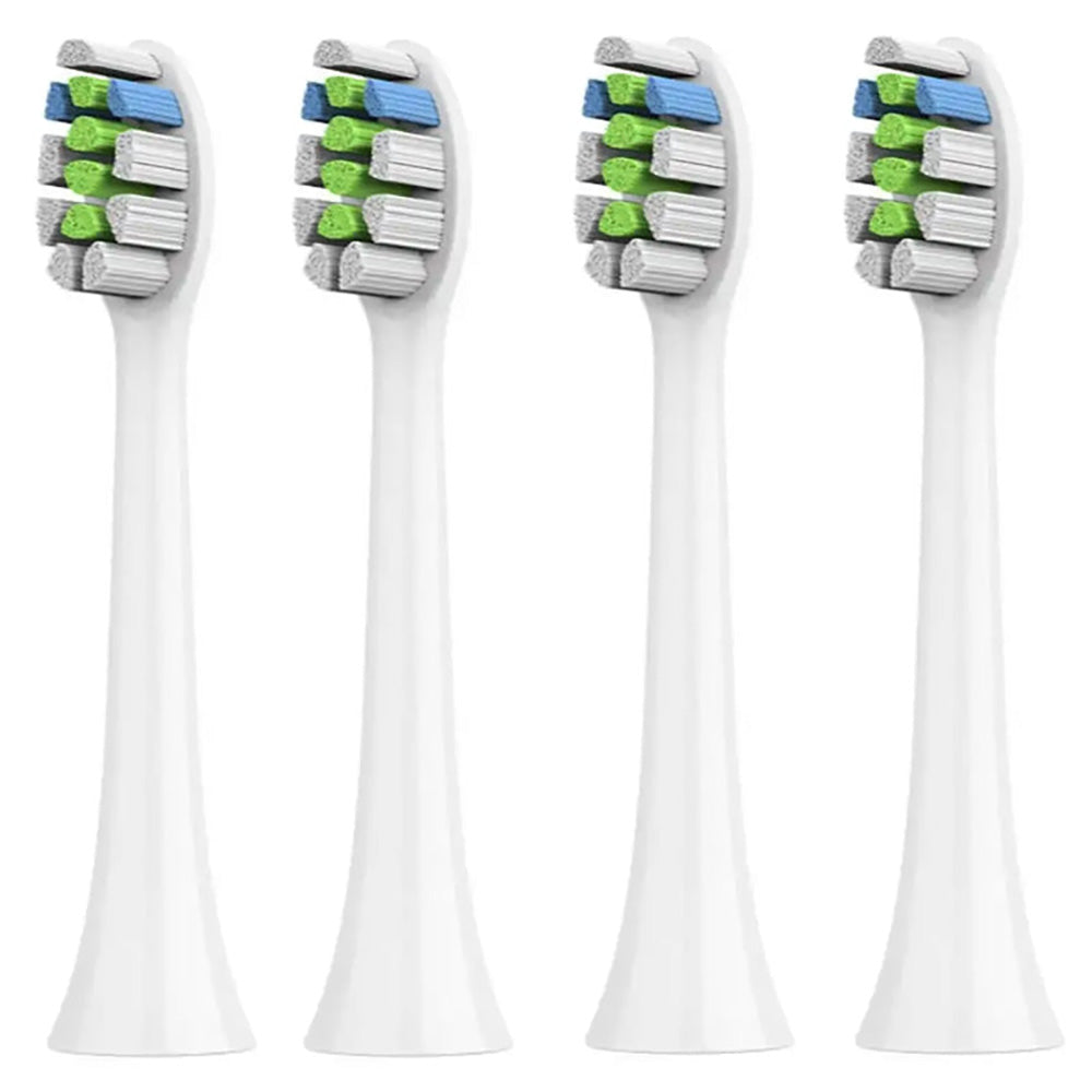Sonic toothbrush heads for oral hygiene