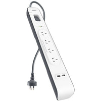 Thumbnail for Belkin power board protecting multiple devices