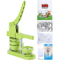 Thumbnail for Button maker machine with badge parts kit