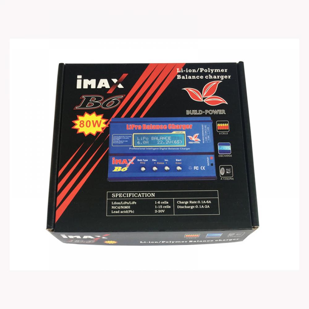 Charger with included power cable and manual