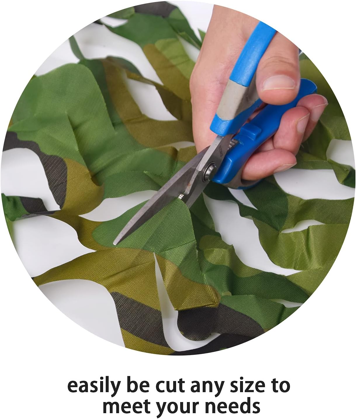Camo net lightweight and portable