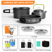 Thumbnail for Camping Cookware Set
