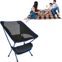 Thumbnail for Black foldable picnic chair