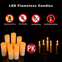 Thumbnail for Flameless Candles Battery Operated With Remote
