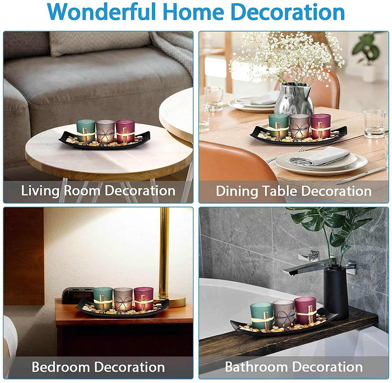 Decorative Candle Holders 3 candle holders - The Shopsite