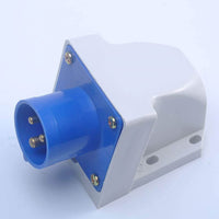 Thumbnail for Industrial caravan male inlet mounted on workshop wall