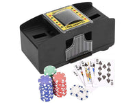 Thumbnail for Automatic 2 Deck Card Shuffler Party Poker Game - The Shopsite