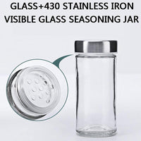 Thumbnail for Spice Rack Stand Carousel Rotating Glass Round 20 Jars - The Shopsite