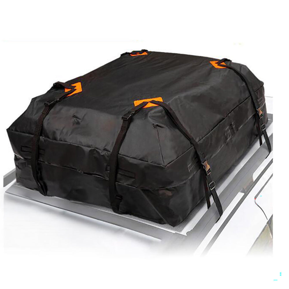 Waterproof seams on car roof carrier bag