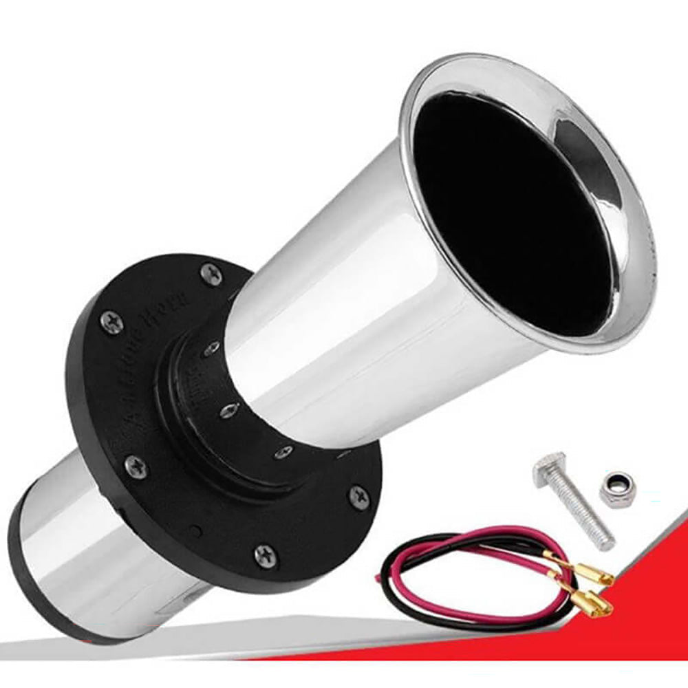 12V vintage classic air horn chrome finish