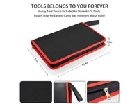 Thumbnail for 25Pcs Car Door Molding Removal Pry Tool Kit Dash Panel Audio Seal Interior Trim - The Shopsite