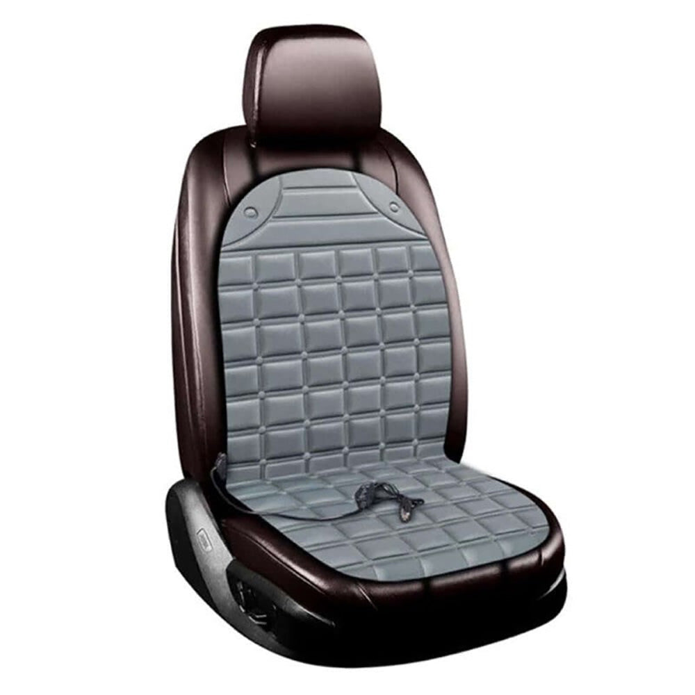 Seat cover installed on driver seat