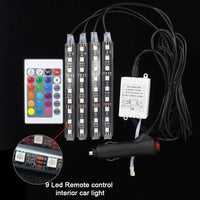 Thumbnail for Car LED Lights RGB With Remote