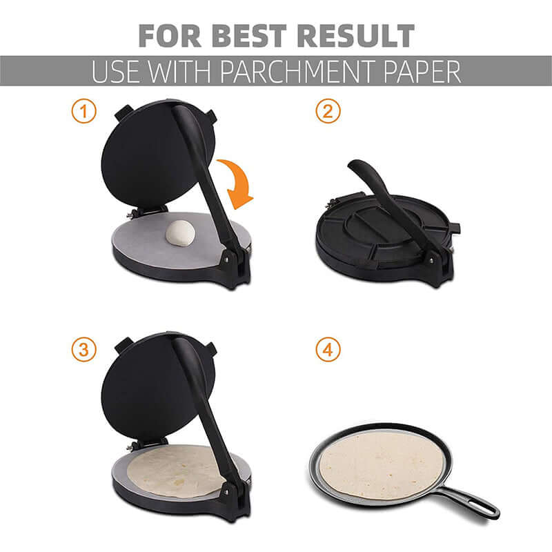 Cast Iron Tortilla Press 20cm