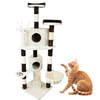 Thumbnail for Cat tree tower front view with platforms