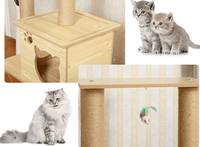 Thumbnail for Cat Tree House Condo Furniture Cat Climbing Frame Cat Claw Board